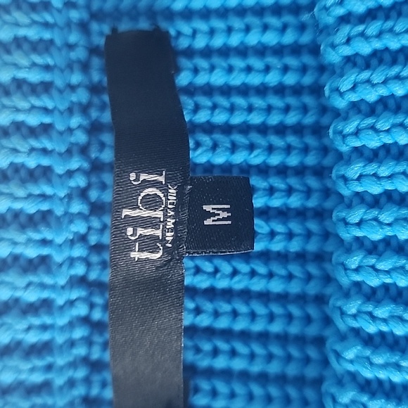 Tibi Bright Blue Sailor Cropped Sweater, sz M - Picture 5 of 10